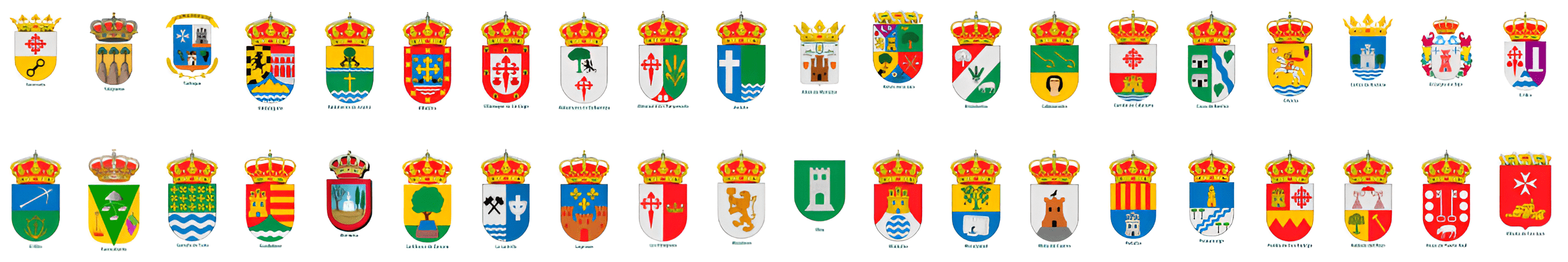 logos de los ayuntamientos donde se han realizado proyectos