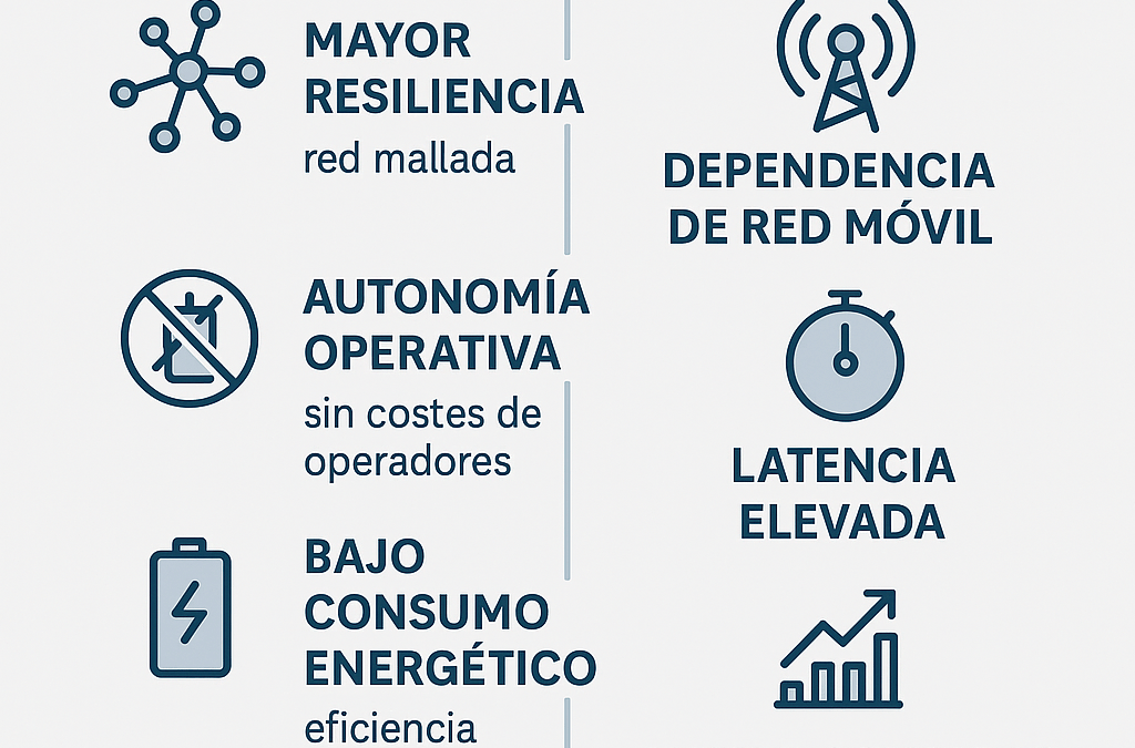 6LoWPAN vs NB-IoT: ventajas en la telegestión punto a punto del alumbrado público